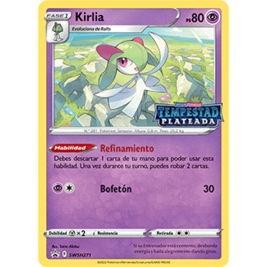 Kirlia promo SWSH271 Kirlia promo SWSH271